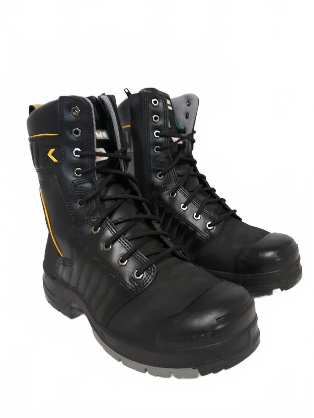 Dakota Men's 8112 8'' Quad Steel Toe Internal Metguard Work Boots 10M
